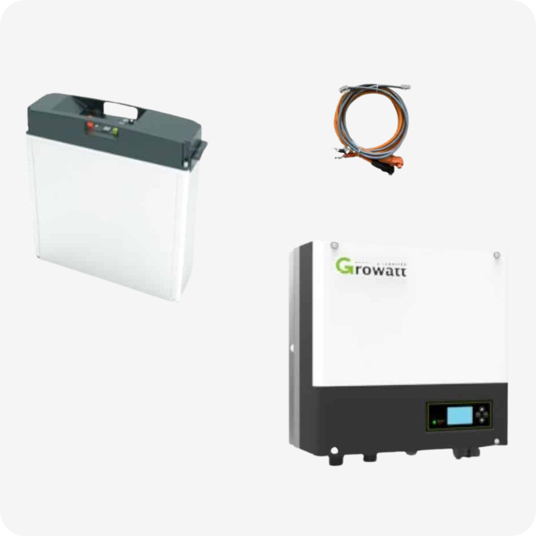 Growatt 3.3kWh Battery Storage Bundle