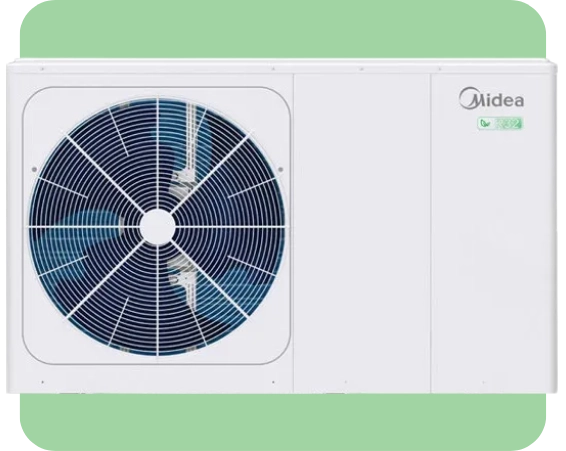 air source heat pumps (ASHP