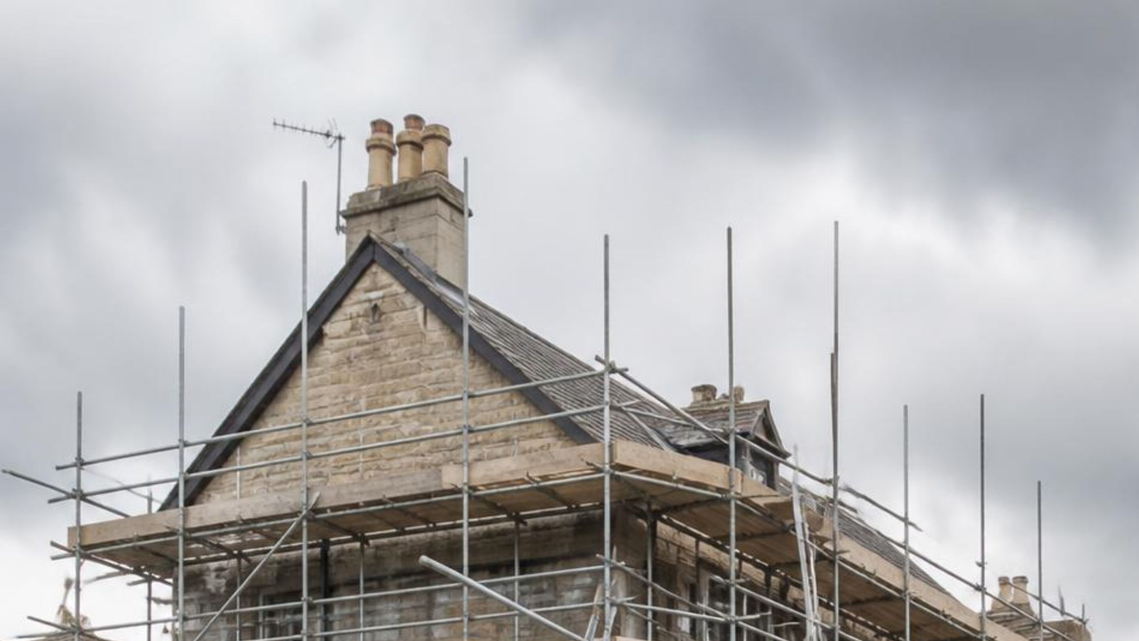 scaffolding for solar